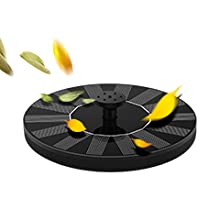 bird bath fountains solar power